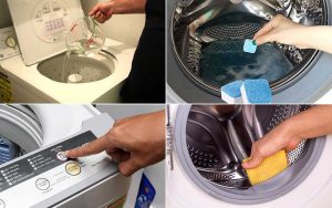 Cách vệ sinh máy giặt